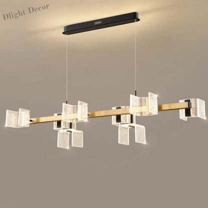 Contemporary LED Chandelier Pendant Lights - Stylish Indoor Ceiling Lighting Fixture