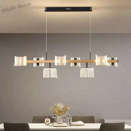 Contemporary LED Chandelier Pendant Lights - Stylish Indoor Ceiling Lighting Fixture