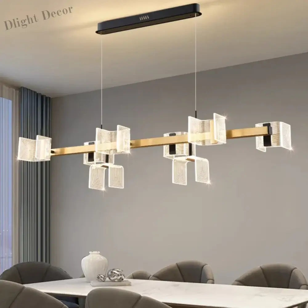 Contemporary LED Chandelier Pendant Lights - Stylish Indoor Ceiling Lighting Fixture