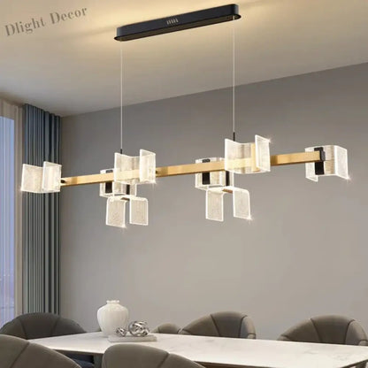 Contemporary LED Chandelier Pendant Lights - Stylish Indoor Ceiling Lighting Fixture