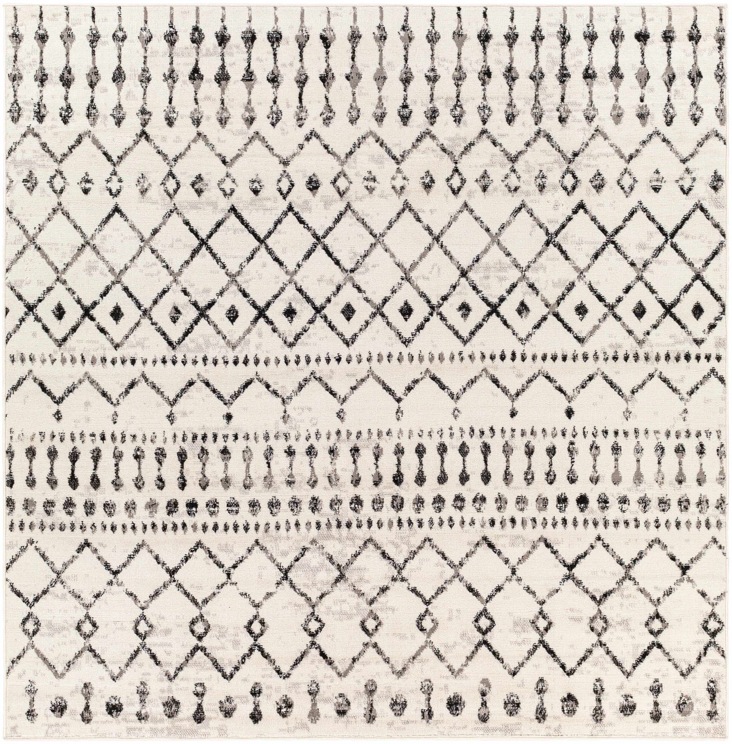 Scandi Moroccan Trellis Rug