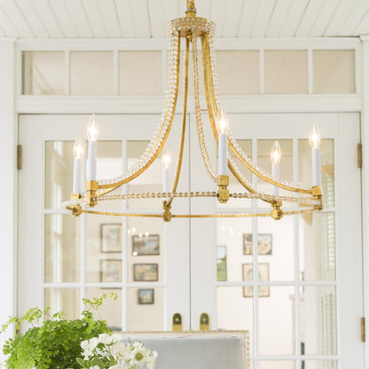 BARCELONA gold chandelier