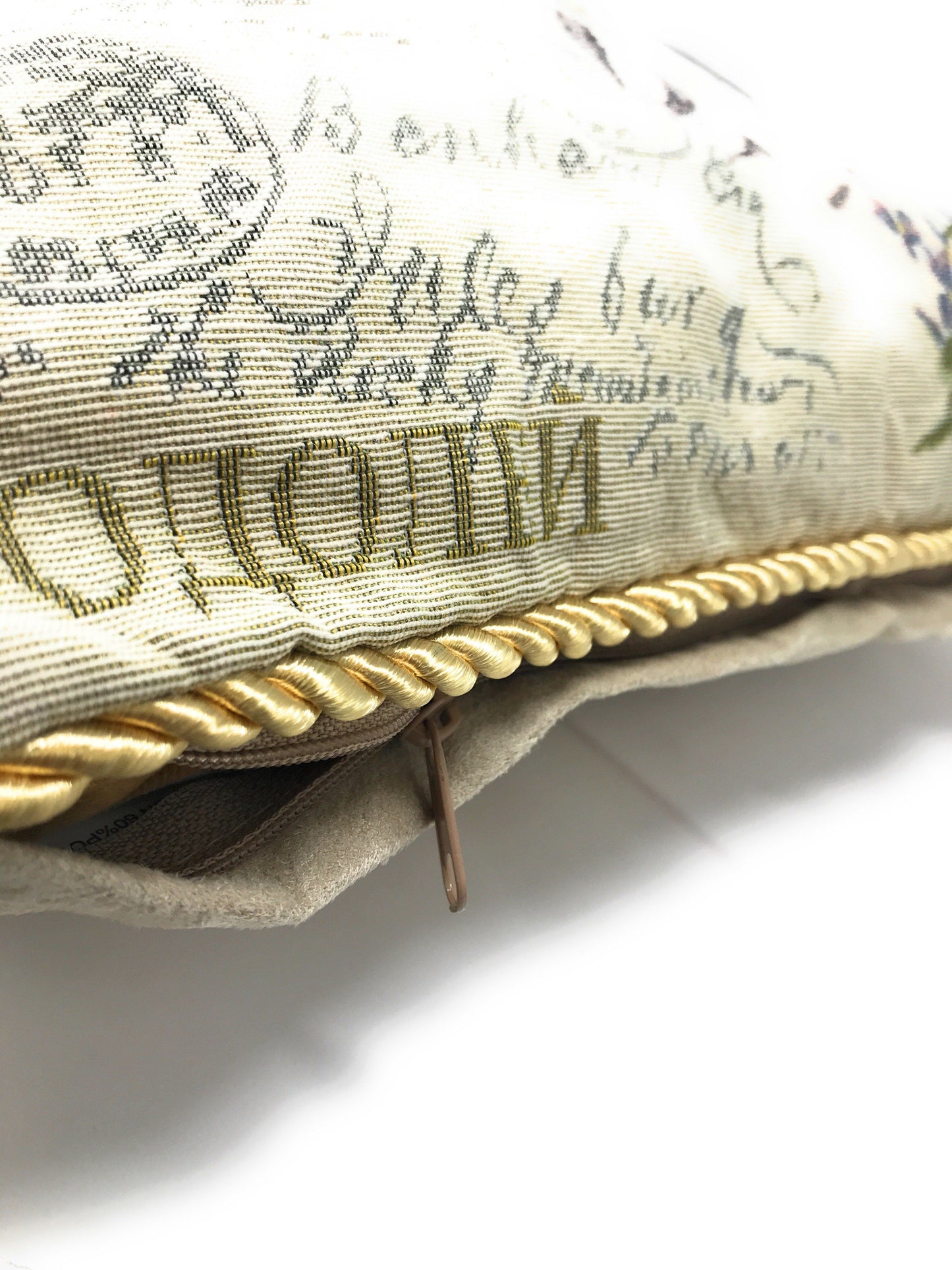 Tache Parisian Model European Postcard Vintage Tapestry Throw Pillow Cover (1362CC)