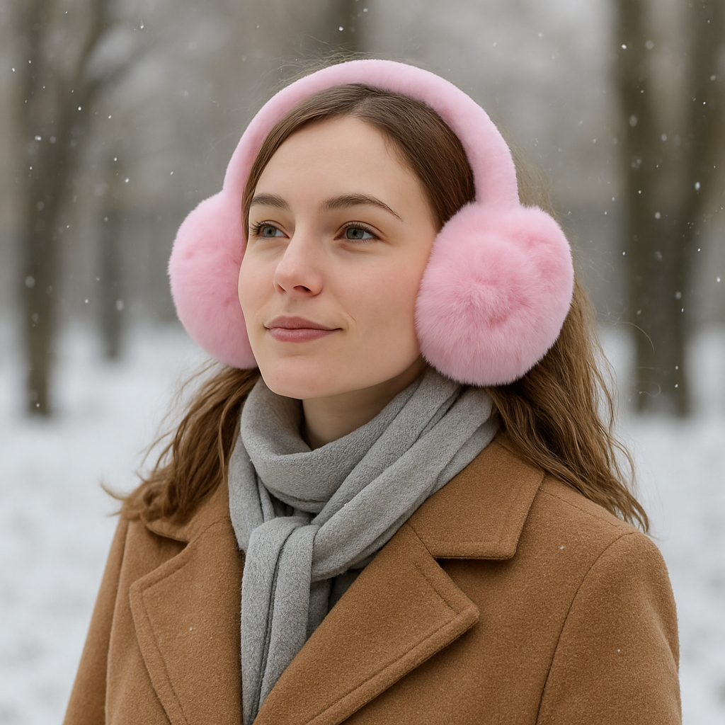 3-Pack ThermaWear Super Fuzzy Winter Earmuffs
