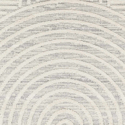 Dauin 3D Rainbow Area Rug with Tassels