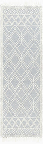 Ramsbury Denim Blue Wool Rug