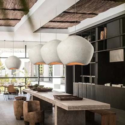 Designer Pendant Lamp - Nordic Minimalism Wabi Sabi Wind Pendant Lights for Restaurant, Bar, Home Dining Room