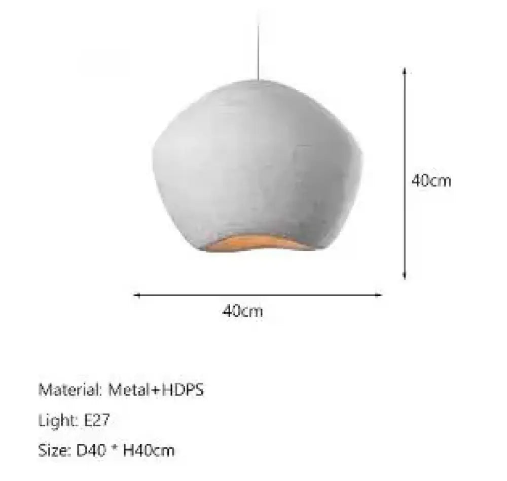 Designer Pendant Lamp - Nordic Minimalism Wabi Sabi Wind Pendant Lights for Restaurant, Bar, Home Dining Room