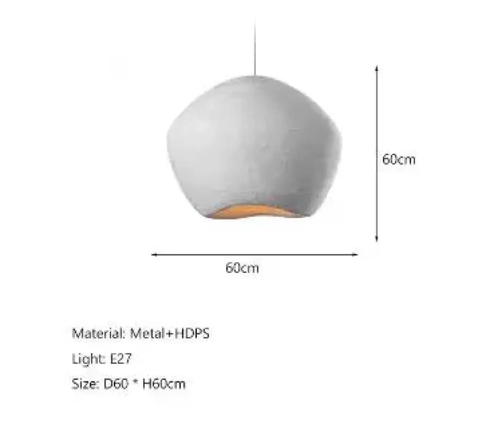 Designer Pendant Lamp - Nordic Minimalism Wabi Sabi Wind Pendant Lights for Restaurant, Bar, Home Dining Room