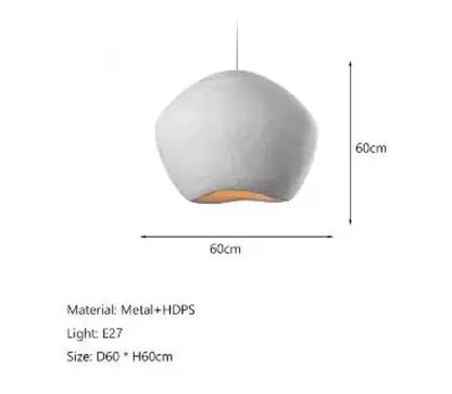 Designer Pendant Lamp - Nordic Minimalism Wabi Sabi Wind Pendant Lights for Restaurant, Bar, Home Dining Room