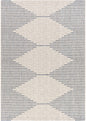 Stephan Blue & Cream Outdoor Rug