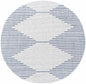 Stephan Blue & Cream Outdoor Rug
