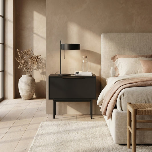 Akira Nightstand, Black