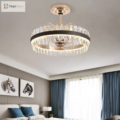 Dimmable LED Crystal Chandelier | Dining Room Lighting