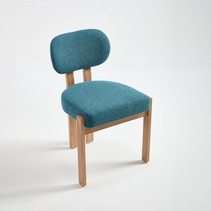 Dining Chairs with Ergonomic Backrest and Adjustable Feet - Set of 2