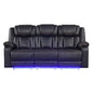 Challenger - LED Power Recliner Sofa