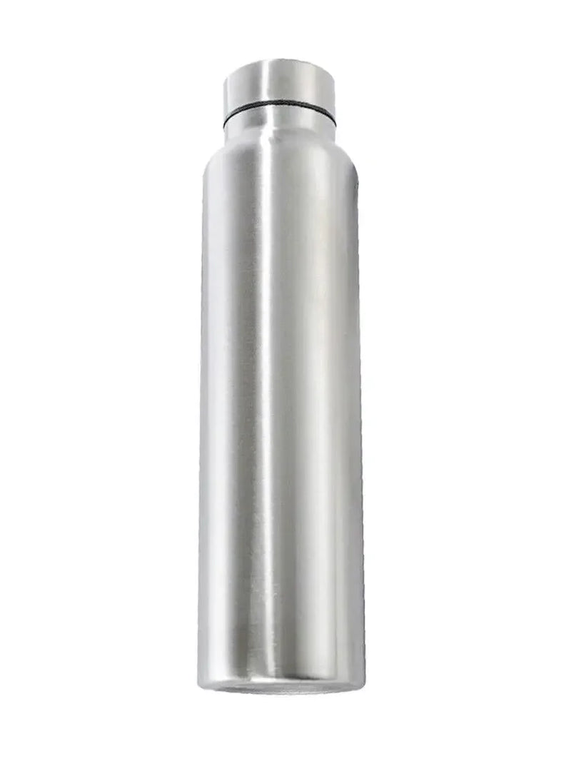 1000ml Stainless Steel Water Bottle - Durable Single-Layer Sports Flask for Camping, Gym, and Outdoor Activities