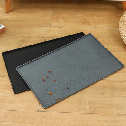 Waterproof Silicone Pet Placemat for Dogs & Cats - Non-Slip Food Mat 