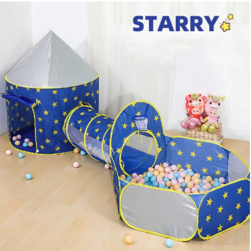 Children Tent House Toy Ball Portable Playhouse