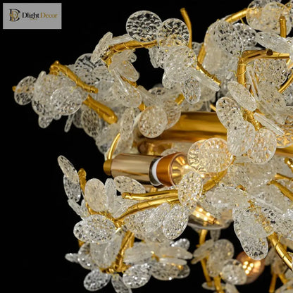 Elegant Crystal Chandelier | Modern Dining Room Lighting