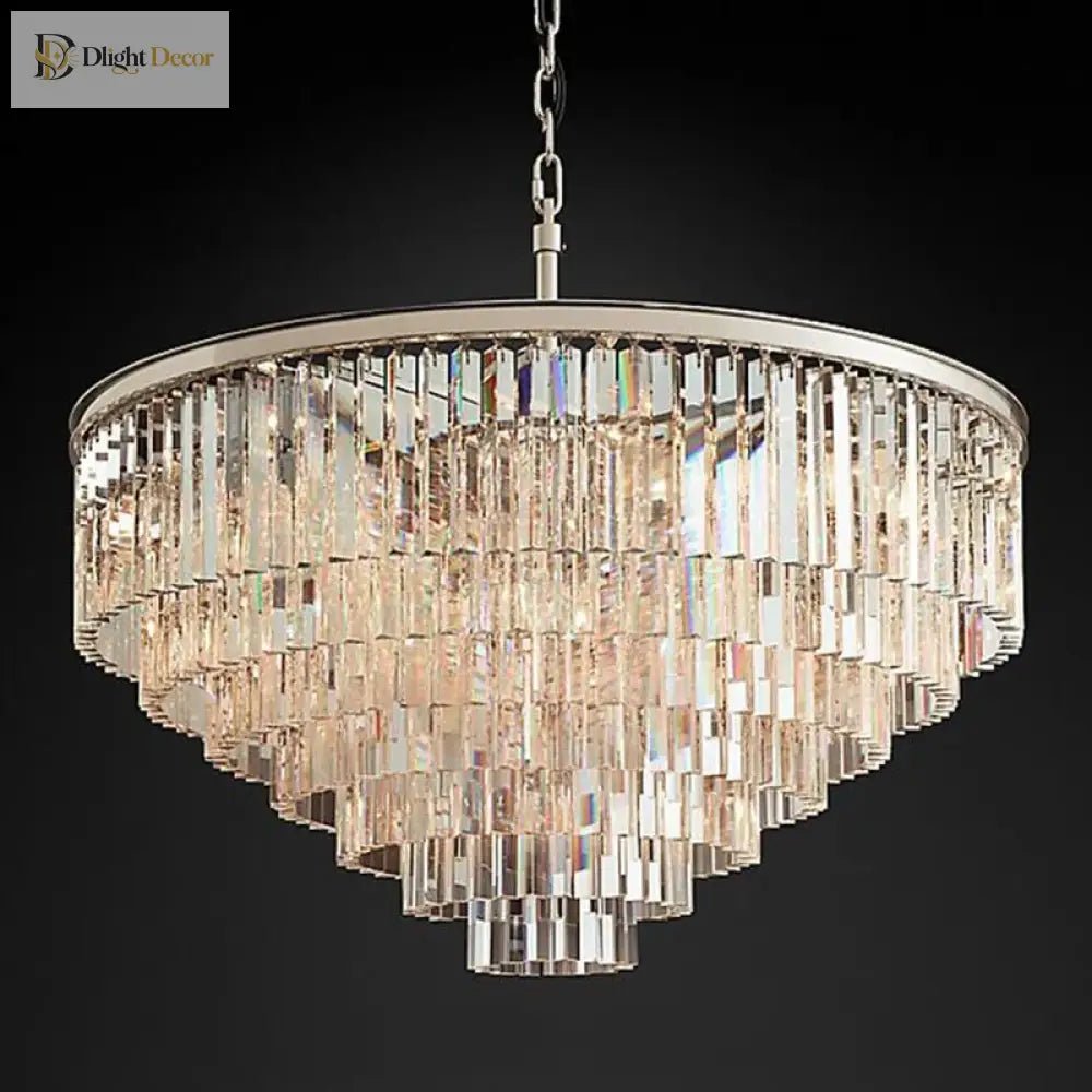 Elegant Nordic Chandelier | Modern Hotel & Villa Lighting
