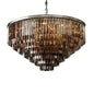 Elegant Nordic Postmodern Crystal Chandeliers - Luxury Round Lighting for Villas, Homes, Restaurants, and Hotels