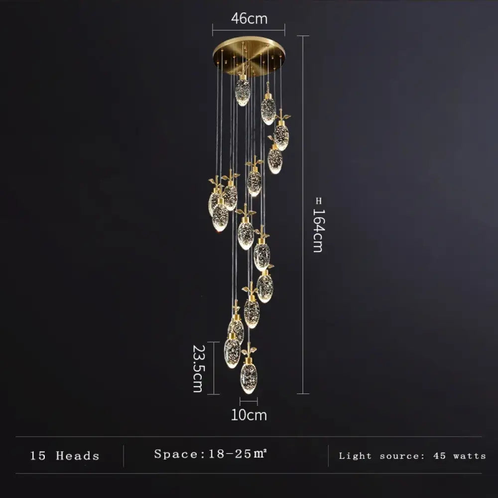 Elegant Round Crystal Pendant Lights - Illuminate Your Living, Dining, and Bedroom Spaces with Modern Elegance