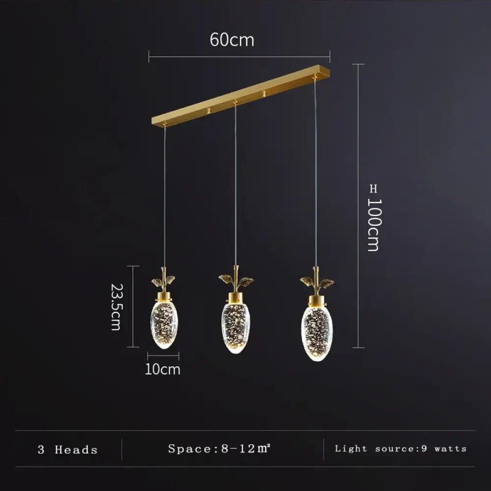 Elegant Round Crystal Pendant Lights - Illuminate Your Living, Dining, and Bedroom Spaces with Modern Elegance