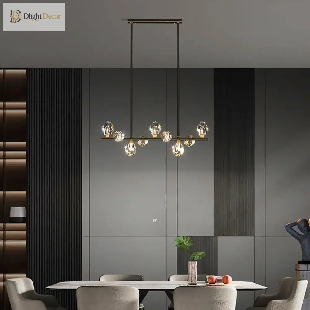 Exquisite Crystal Pendant Light | Dining Room Lighting