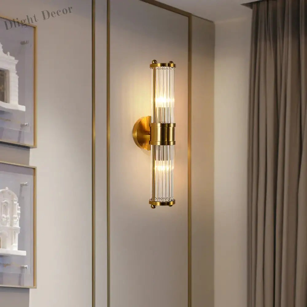 Exquisite LED E14 Crystal Wall Lights - Luxury Modern Decoration for Bathrooms, Kitchens, Living Rooms, Bedrooms, and Hallways