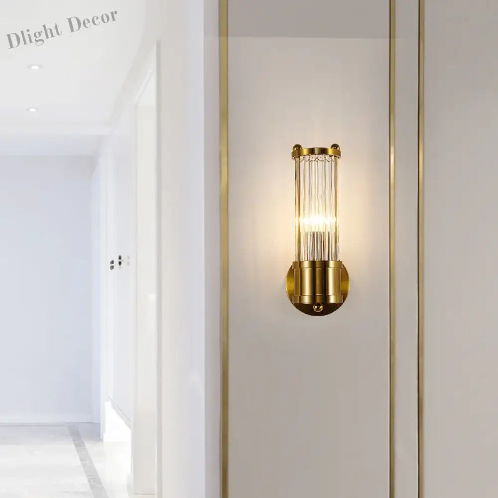 Exquisite LED E14 Crystal Wall Lights - Luxury Modern Decoration for Bathrooms, Kitchens, Living Rooms, Bedrooms, and Hallways