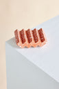Terracotta Red Zig-Zag Terrazzo Soap Dish