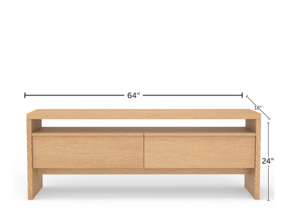 Flo TV Console, Natural