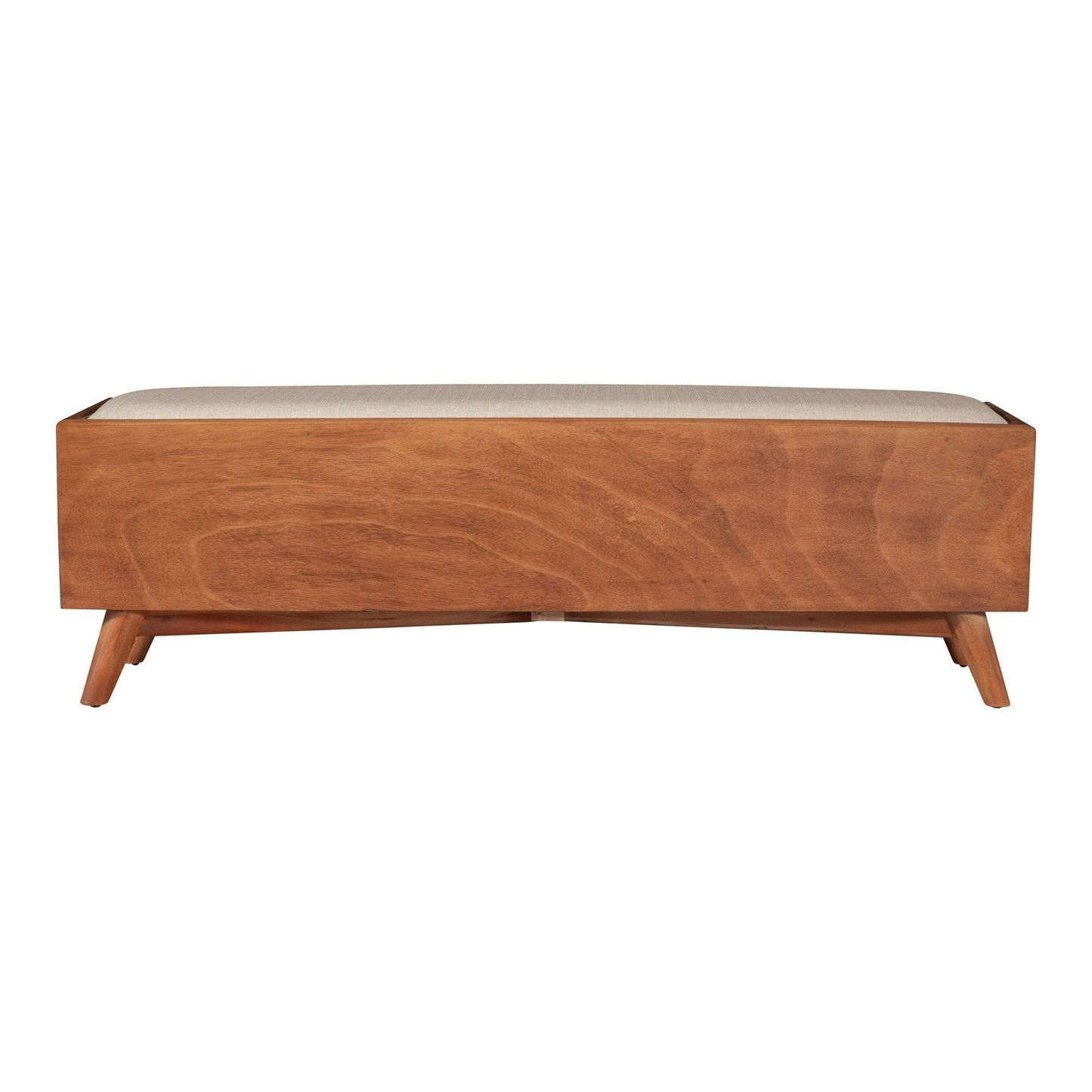 Flynn Bench, Chestnut/White
