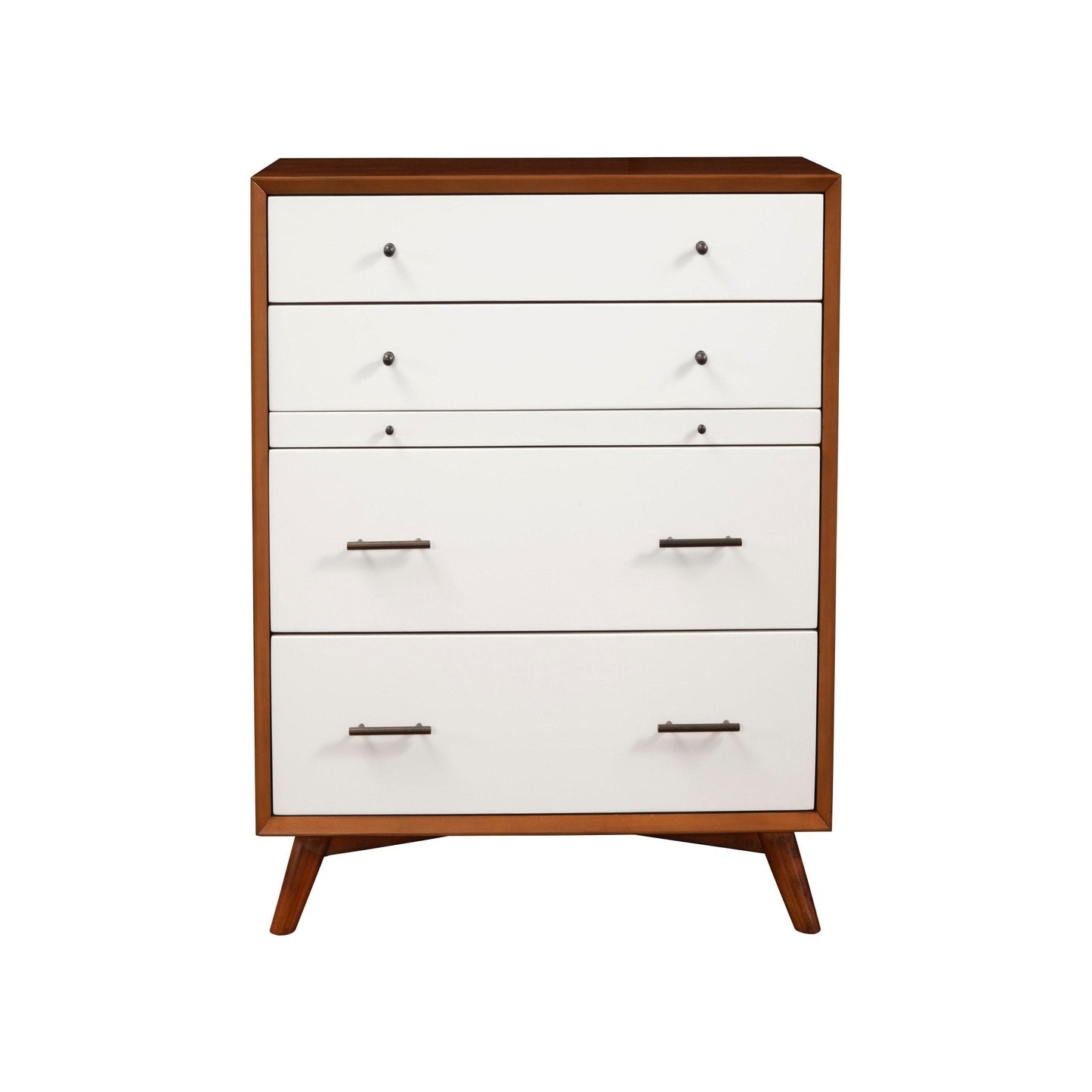 Flynn Chest, Chestnut/White