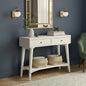 Flynn Console Table, White