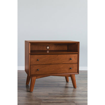 Flynn Large Nightstand, Chestnut