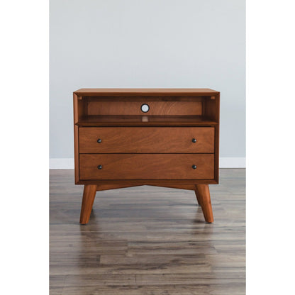 Flynn Large Nightstand, Chestnut