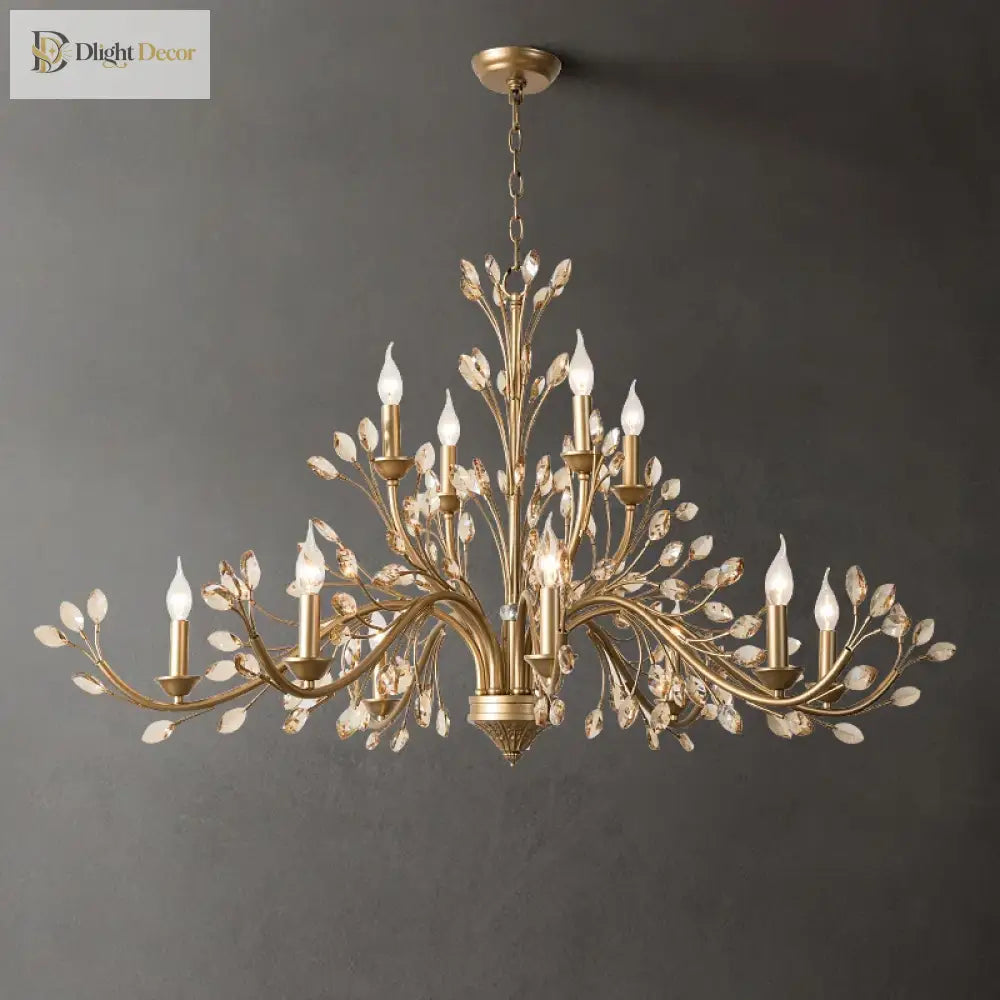 French Crystal Chandelier | Modern Dining Room Lighting