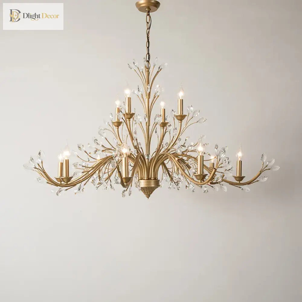 French Crystal Chandelier | Modern Dining Room Lighting