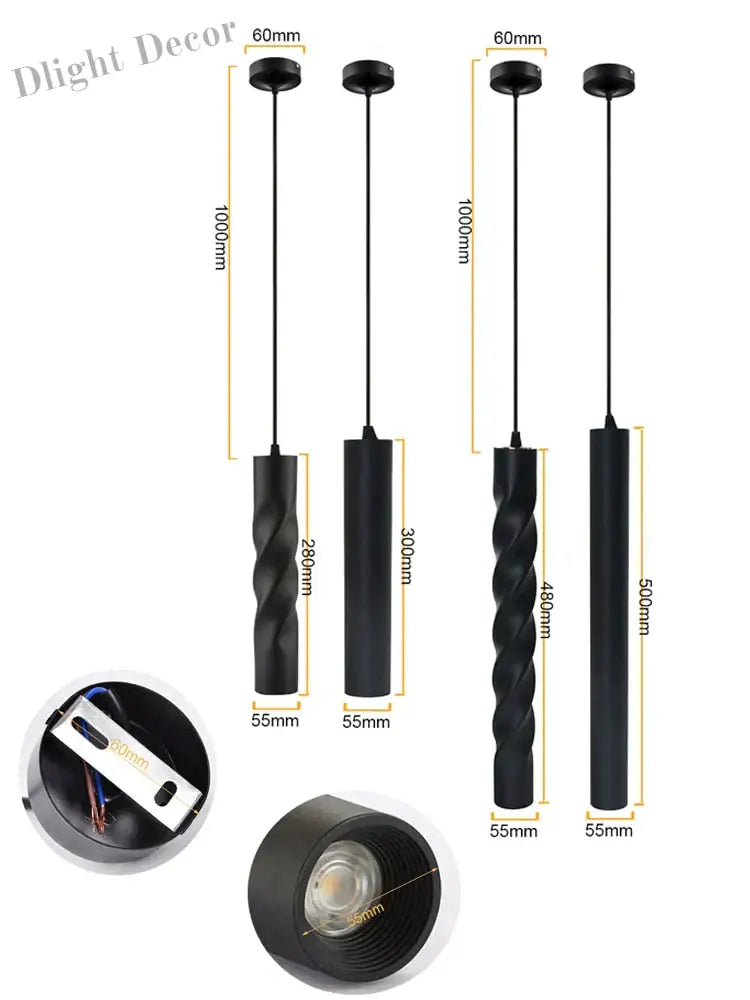 Freya Dimmable Pendant Lights - Modern Elegance for Any Space