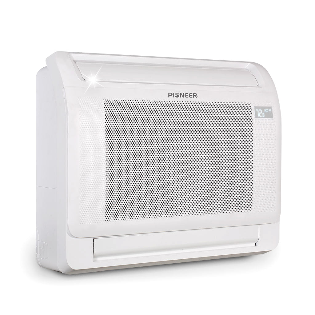 Pioneer Quantum Ultra 16,000 BTU 23.8 SEER2 230V Floor/Low-Wall Mounted Console Ductless Mini-Split Air Conditioner Inverter Heat Pump Full Set – view 3