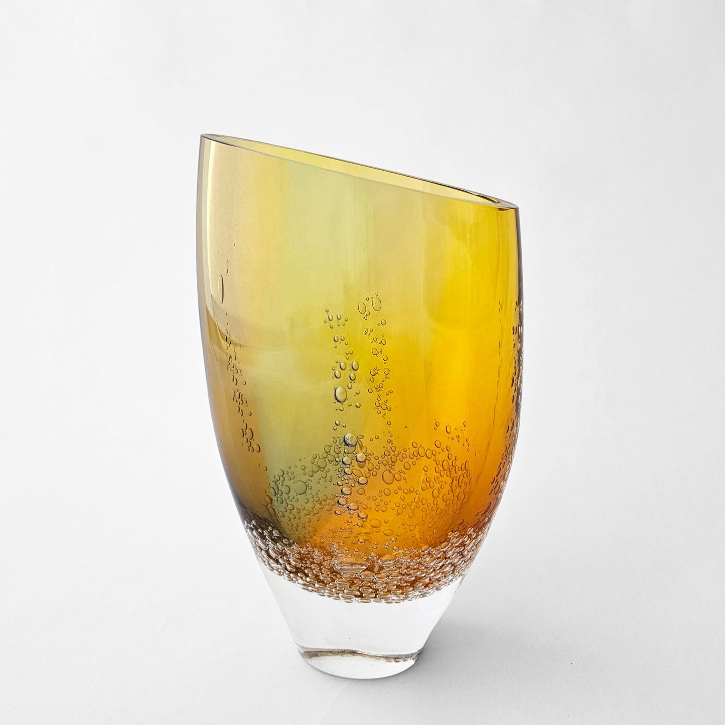HAMURA glass vase