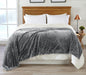 Velvet Plush Sherpa Luxury Bed Blanket - Cielo Collection