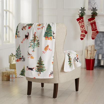 Velvet Throw Blanket - Pearl Collection