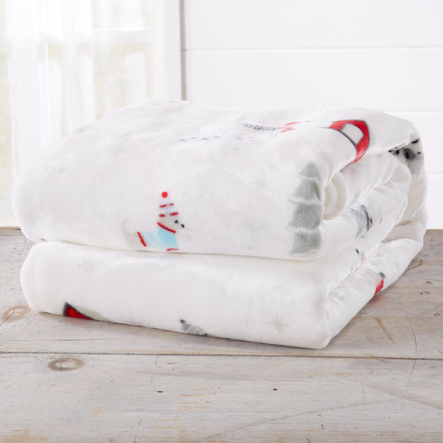 Velvet Throw Blanket - Pearl Collection