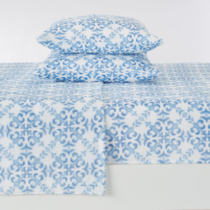 Printed Plush Sheet - Velvet Luxe Lattice Collection