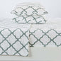 Printed Plush Sheet - Velvet Luxe Lattice Collection