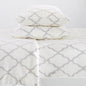 Printed Plush Sheet - Velvet Luxe Lattice Collection
