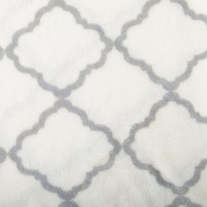 Printed Plush Sheet - Velvet Luxe Lattice Collection